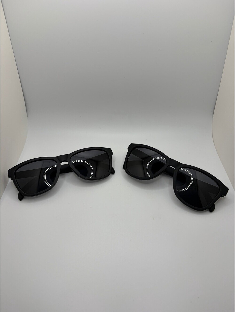 Goodr "A Unicorn's Calamity" - Two Pairs Polarized Sunglasses Matte Black Frame